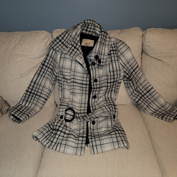 BKE wool blend pea coat - Picture 9 of 9